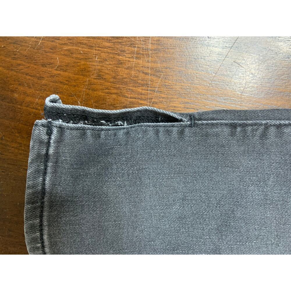 Levis 314 Shaping Straight Jeans Women 32 Grunge Academia Twee Preppy Fall Slit - Picture 8 of 10